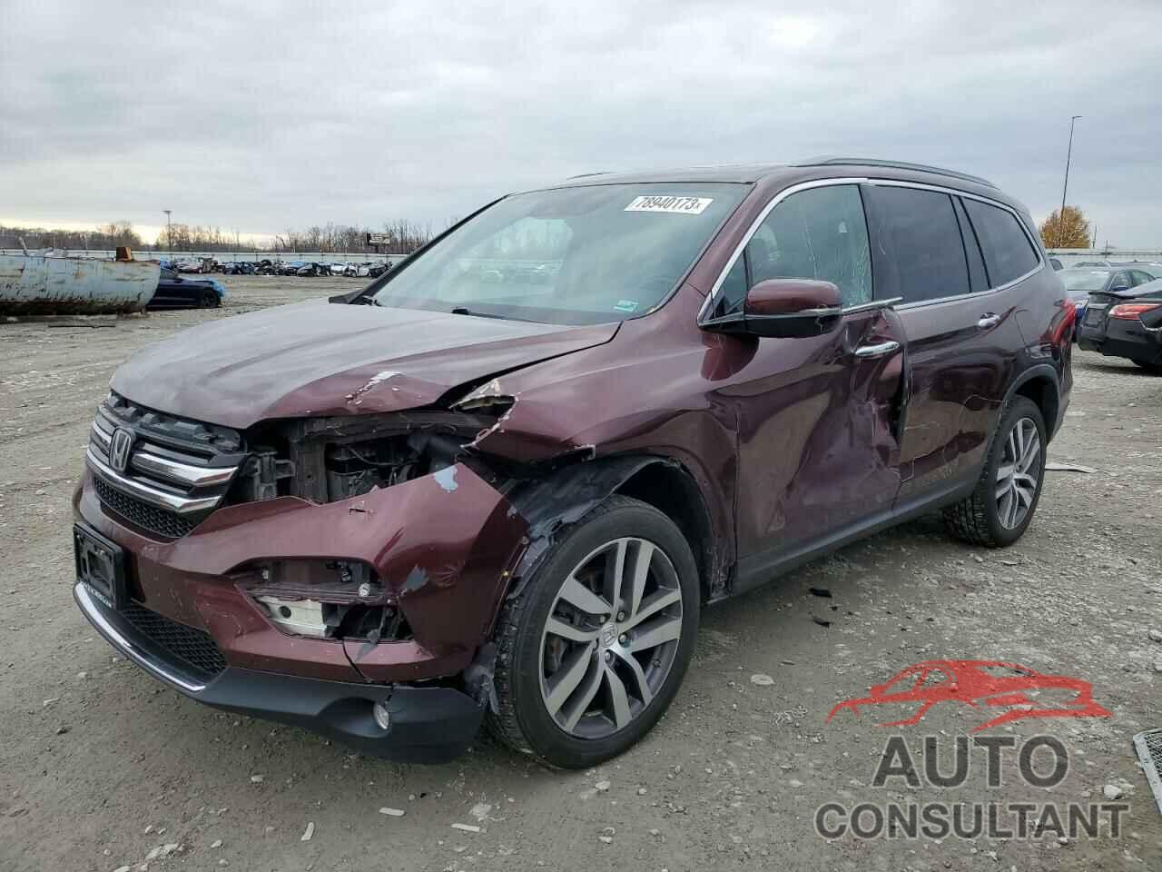 HONDA PILOT 2016 - 5FNYF6H99GB110838
