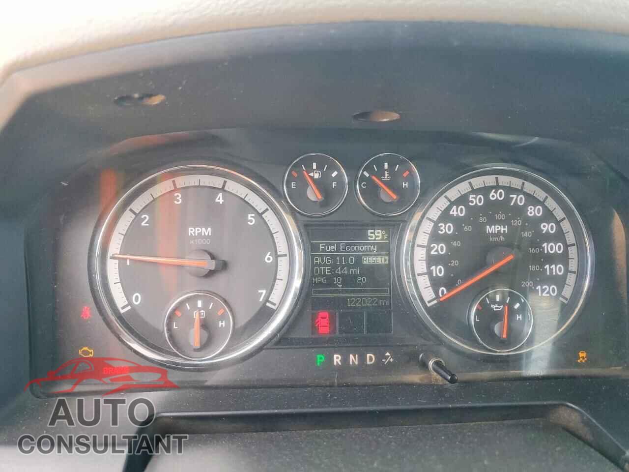 DODGE RAM 2500 2012 - 3C6TD4HT6CG105916