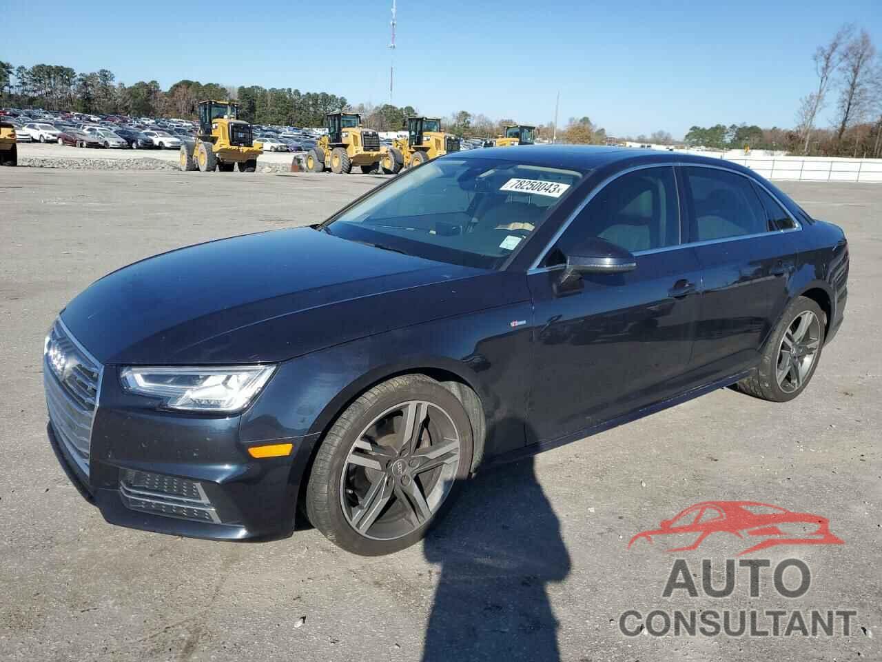 AUDI A4 2018 - WAULMAF44JA199015