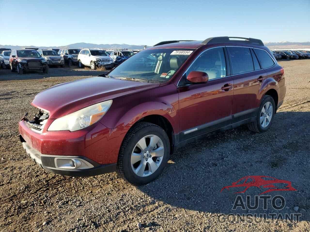 SUBARU OUTBACK 2012 - 4S4BRDKC7C2233911