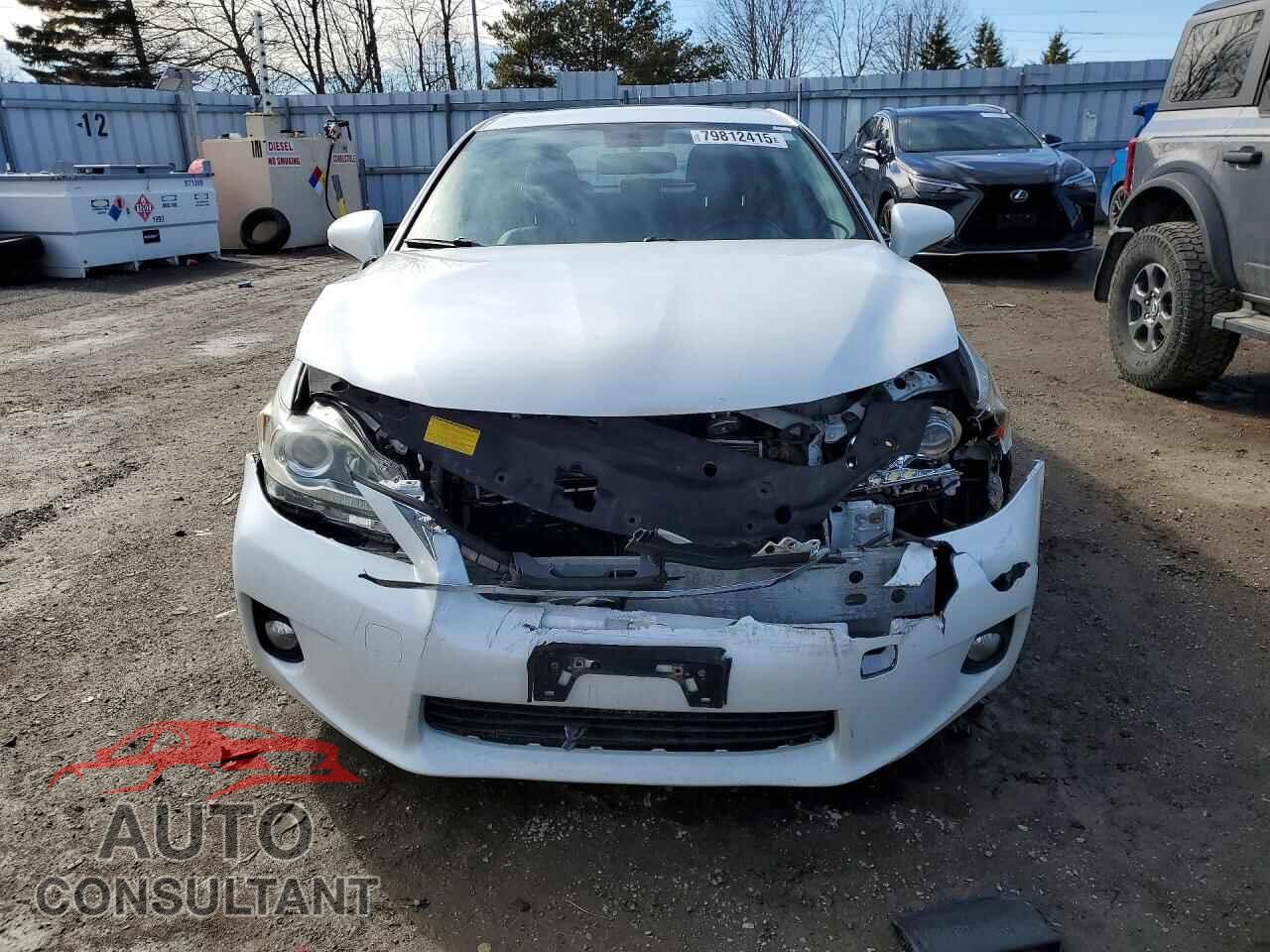LEXUS CT 200 2012 - JTHKD5BH7C2072754