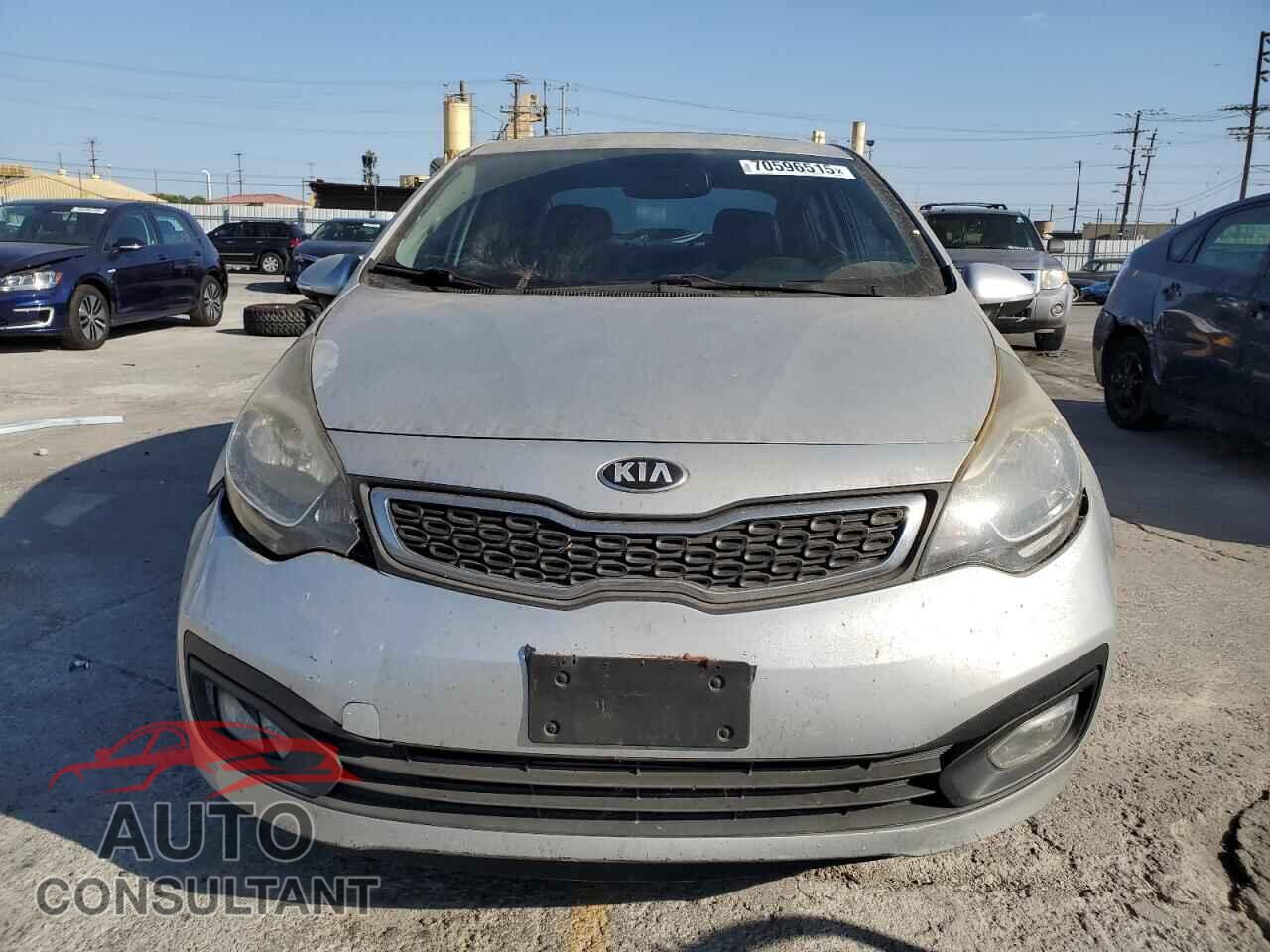 KIA RIO 2013 - KNADN4A38D6230114