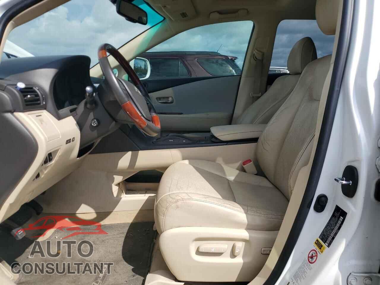 LEXUS RX450 2011 - JTJBC1BA9B2420503
