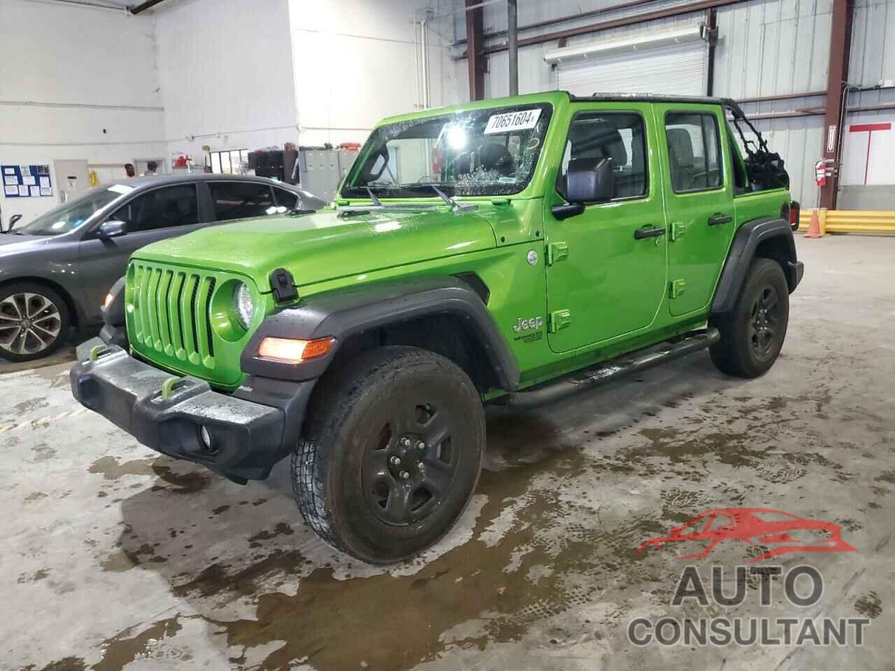 JEEP WRANGLER 2018 - 1C4HJXDG2JW259653