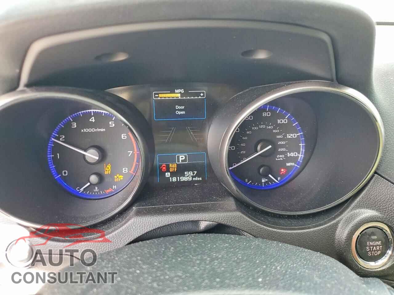 SUBARU OUTBACK 2017 - 4S4BSANC8H3231990