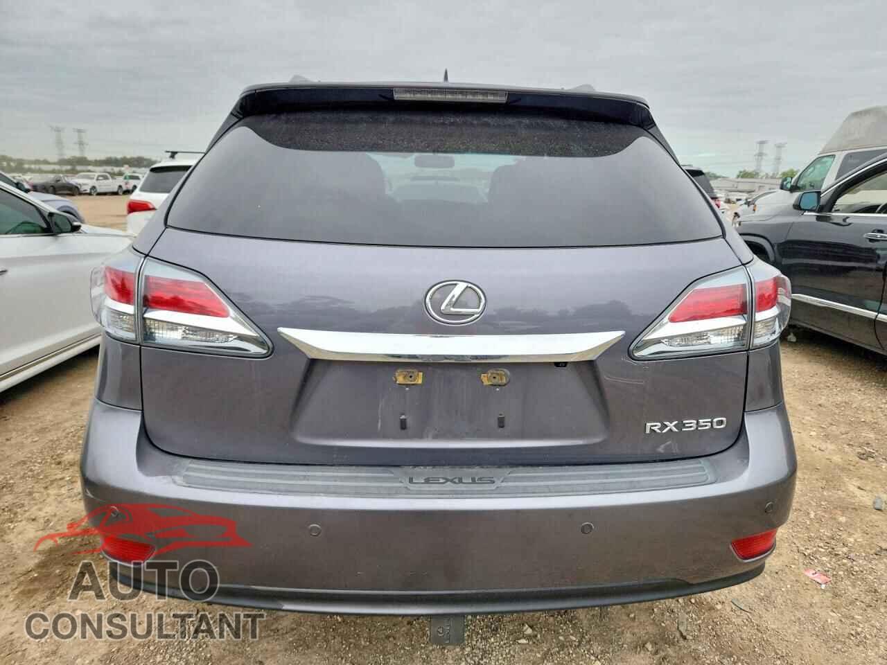 LEXUS RX350 2013 - 2T2BK1BA6DC179716