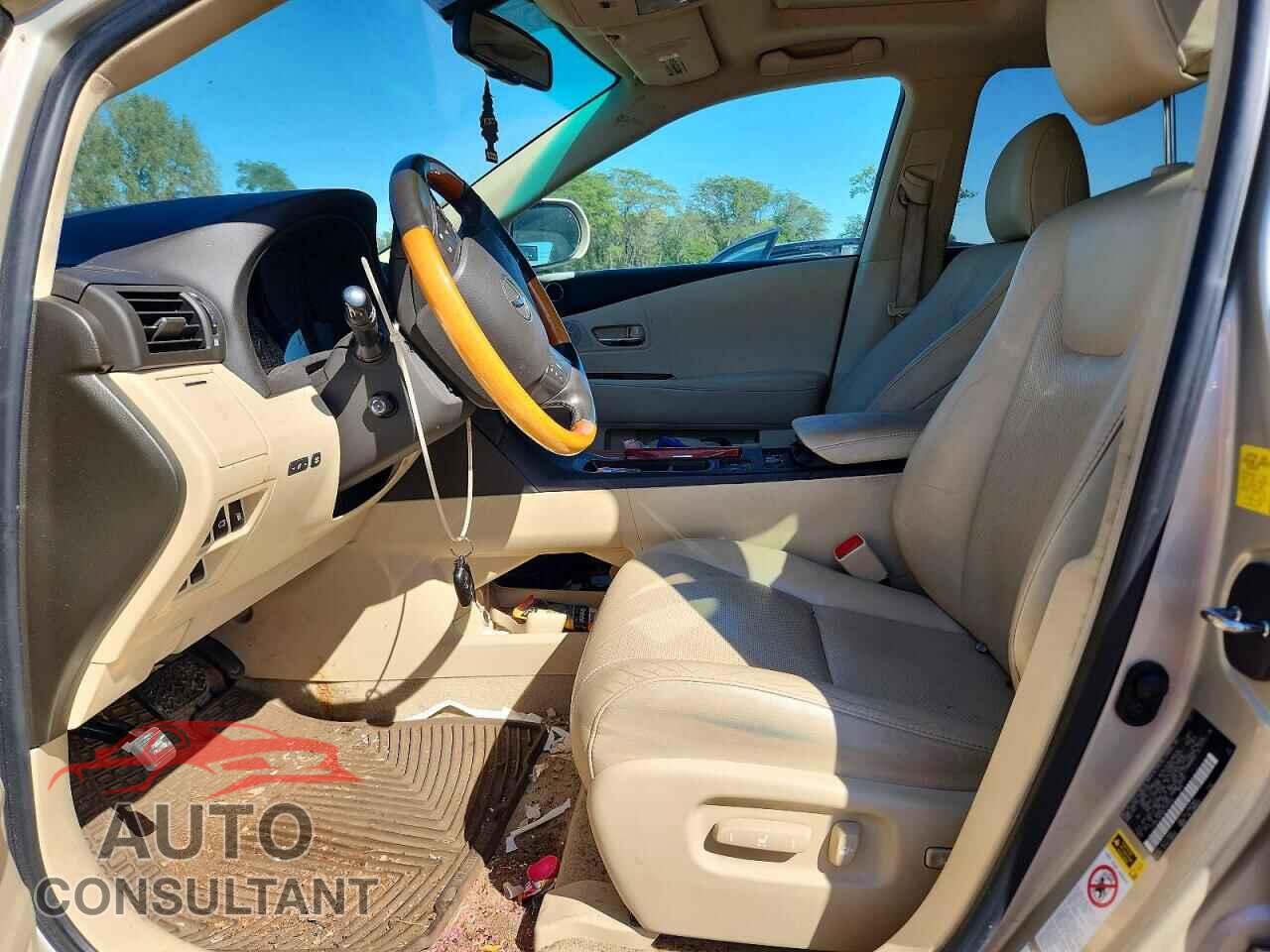 LEXUS RX350 2011 - 2T2BK1BA4BC103540
