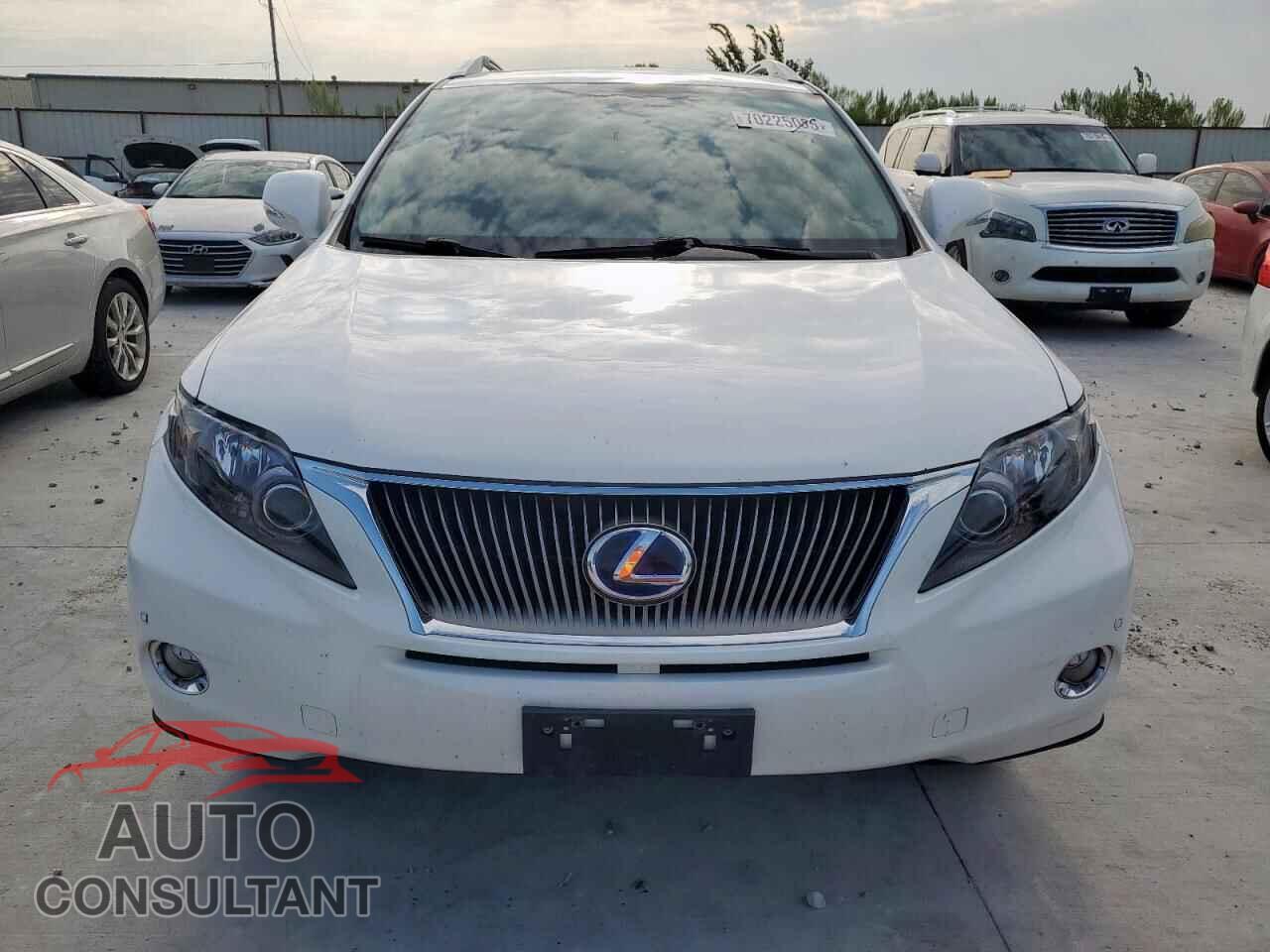 LEXUS RX450 2012 - JTJBC1BA8C2433471