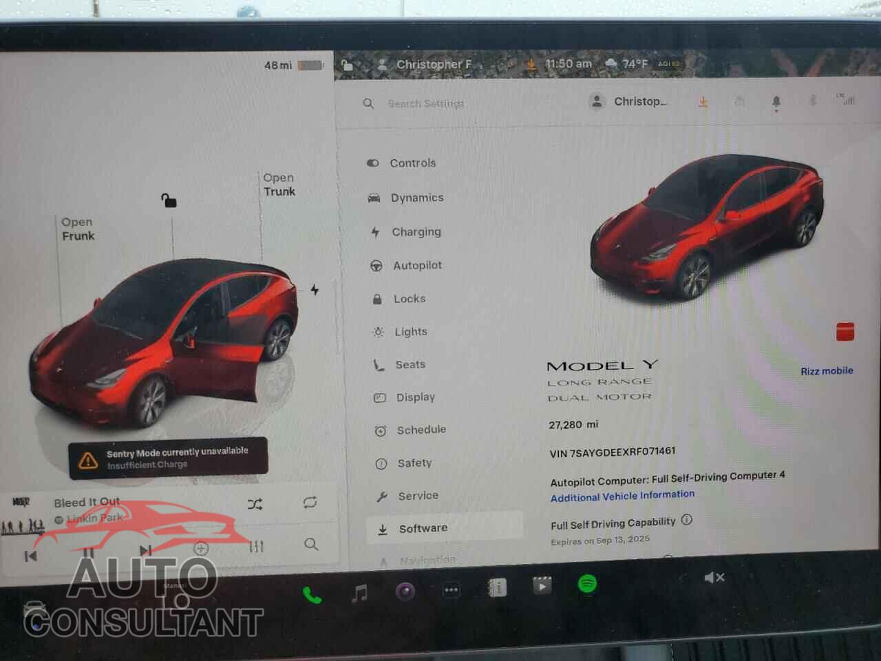 TESLA MODEL Y 2024 - 7SAYGDEEXRF071461