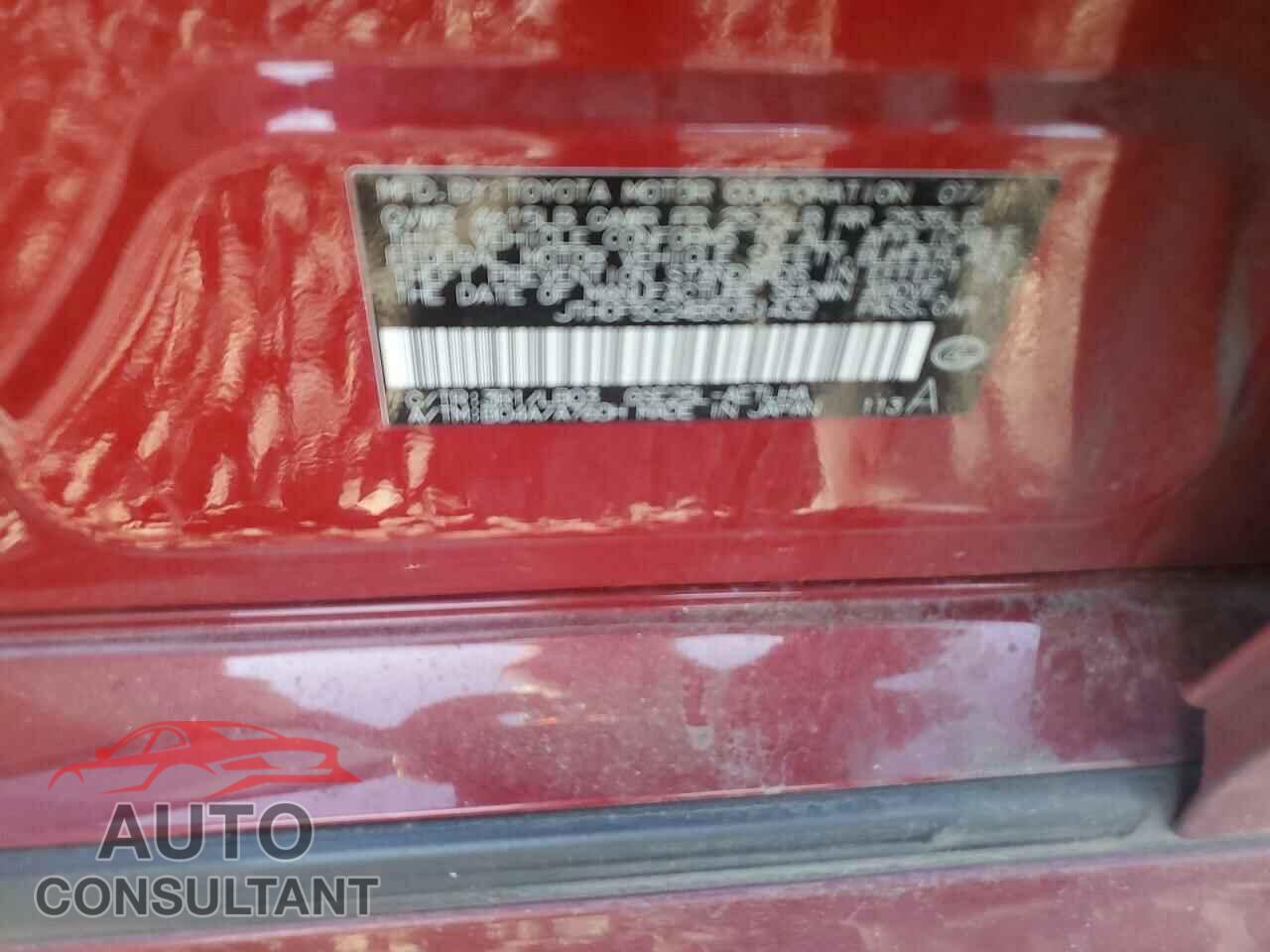 LEXUS IS 2011 - JTHCF5C24B5051432