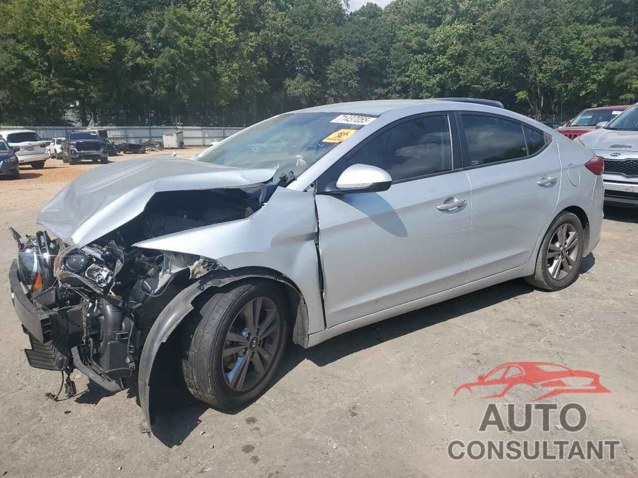 HYUNDAI ELANTRA 2018 - KMHD84LFXJU489434