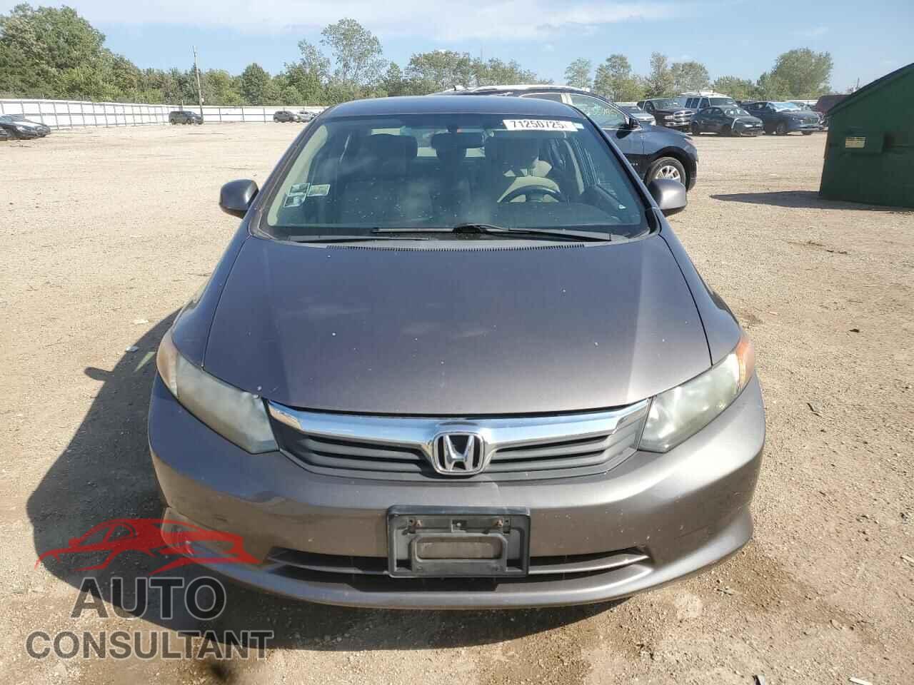 HONDA CIVIC 2012 - 19XFB2F55CE083892