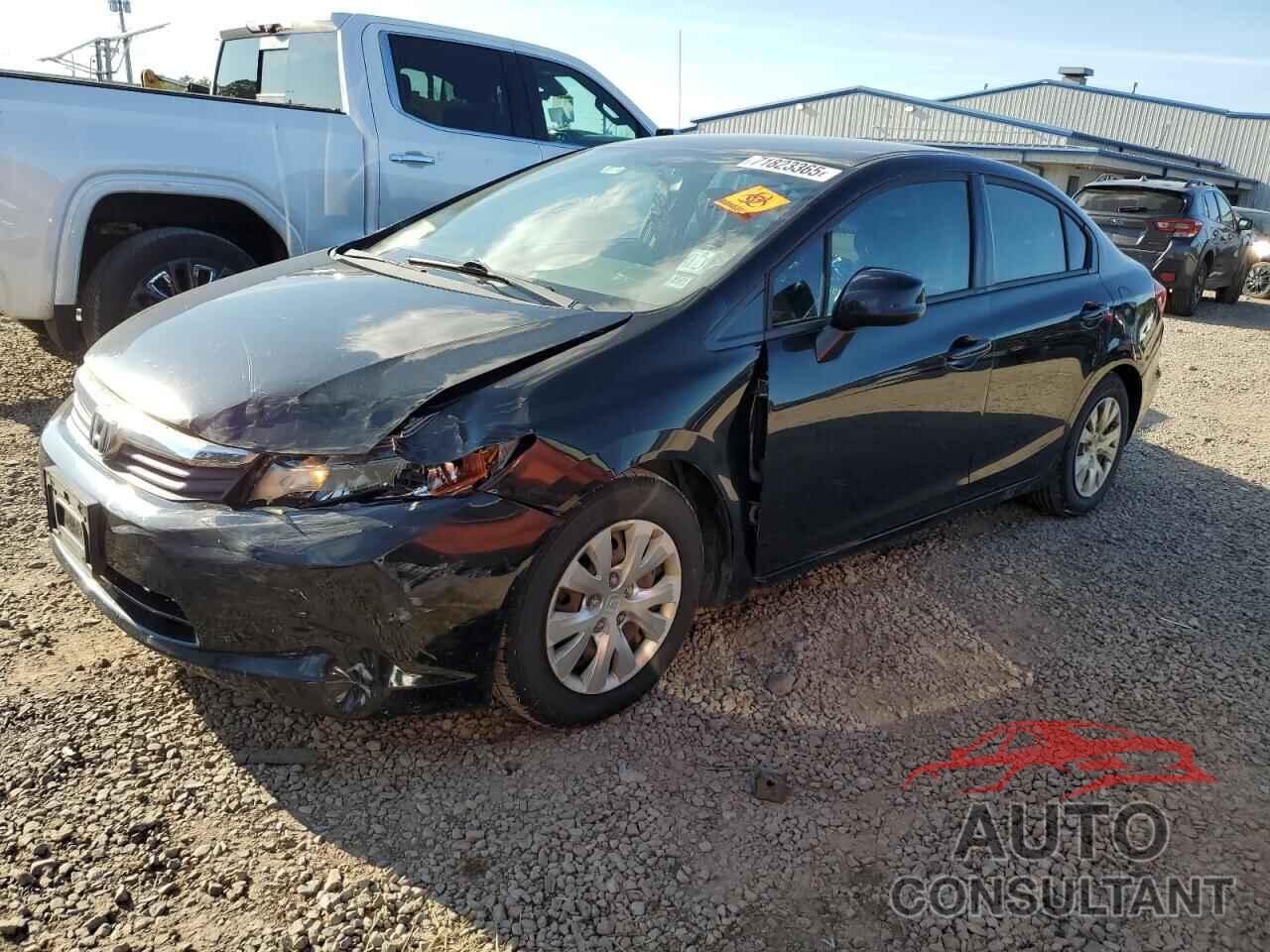 HONDA CIVIC 2012 - 19XFB2F58CE357070