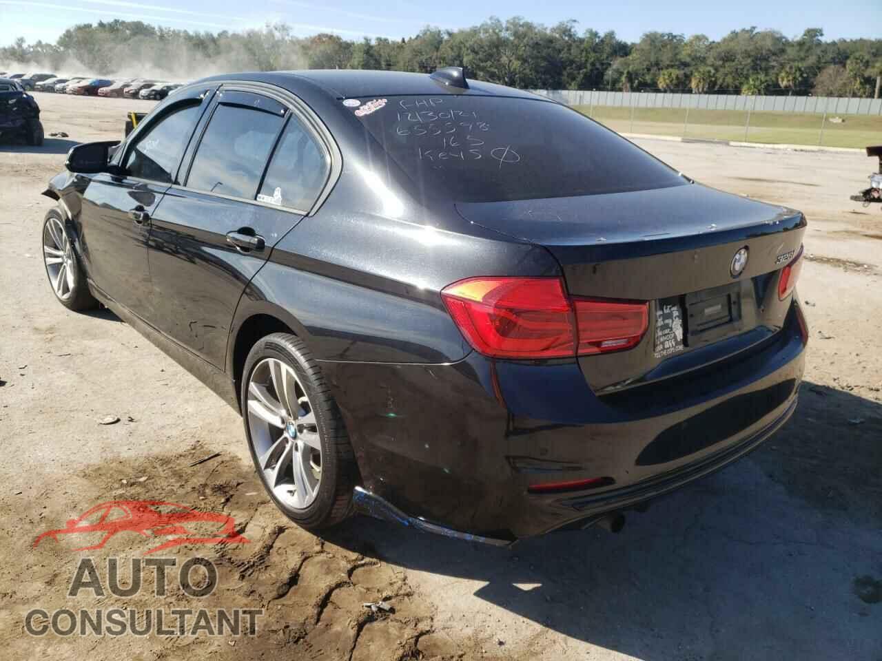 BMW 3 SERIES 2016 - WBA8E9G55GNT42841