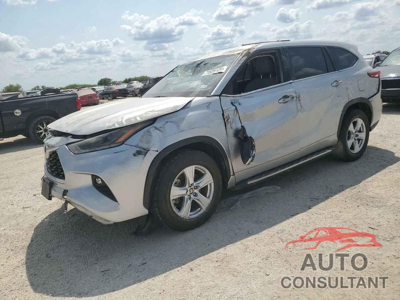 TOYOTA HIGHLANDER 2021 - 5TDZZRAH2MS534688