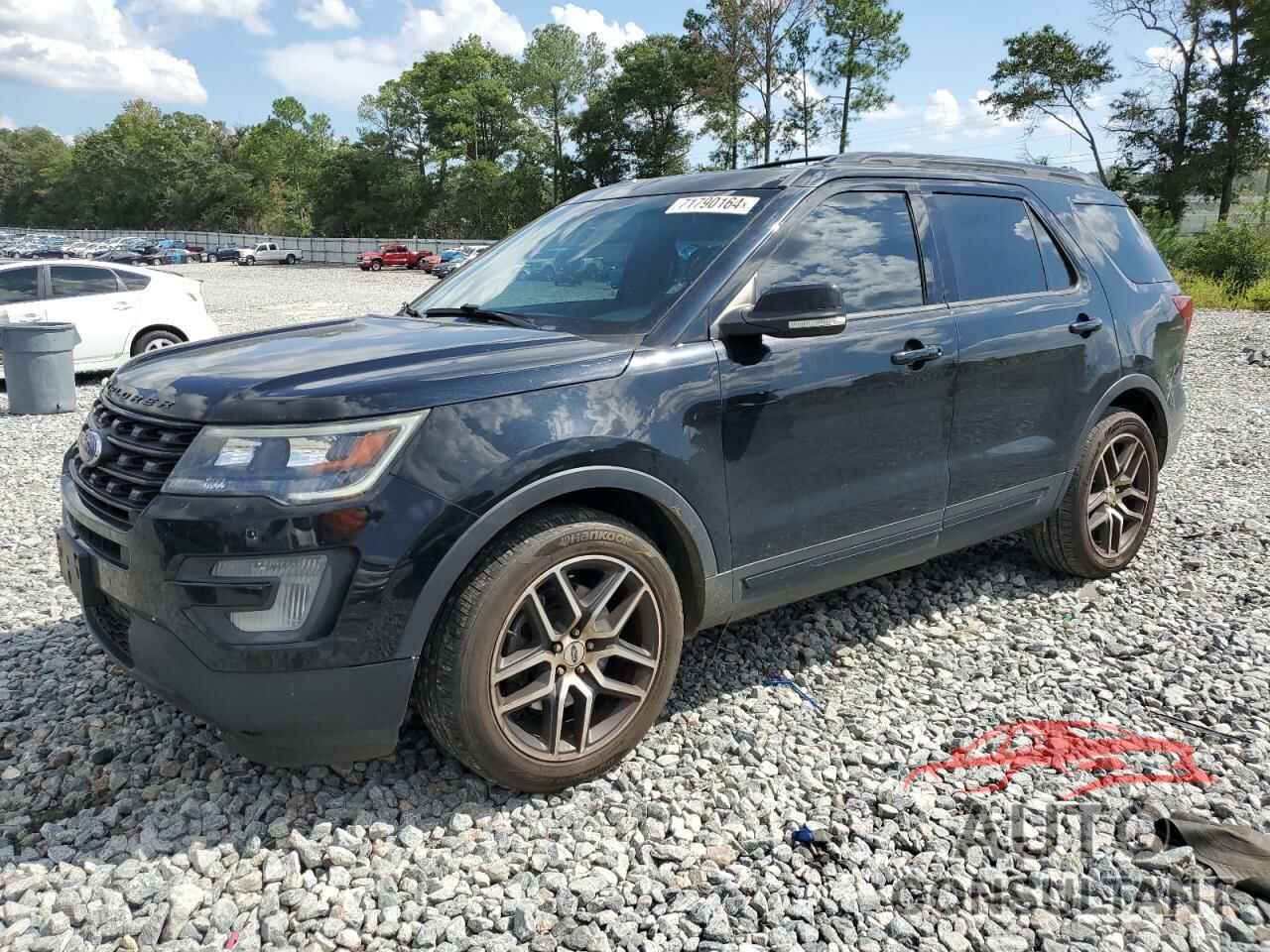 FORD EXPLORER 2017 - 1FM5K8GT2HGB54156