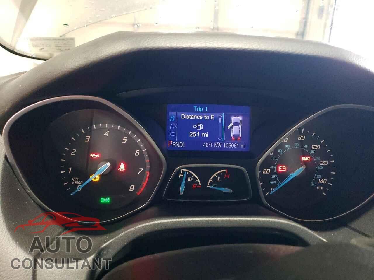 FORD FOCUS 2013 - 1FADP3E2XDL156047