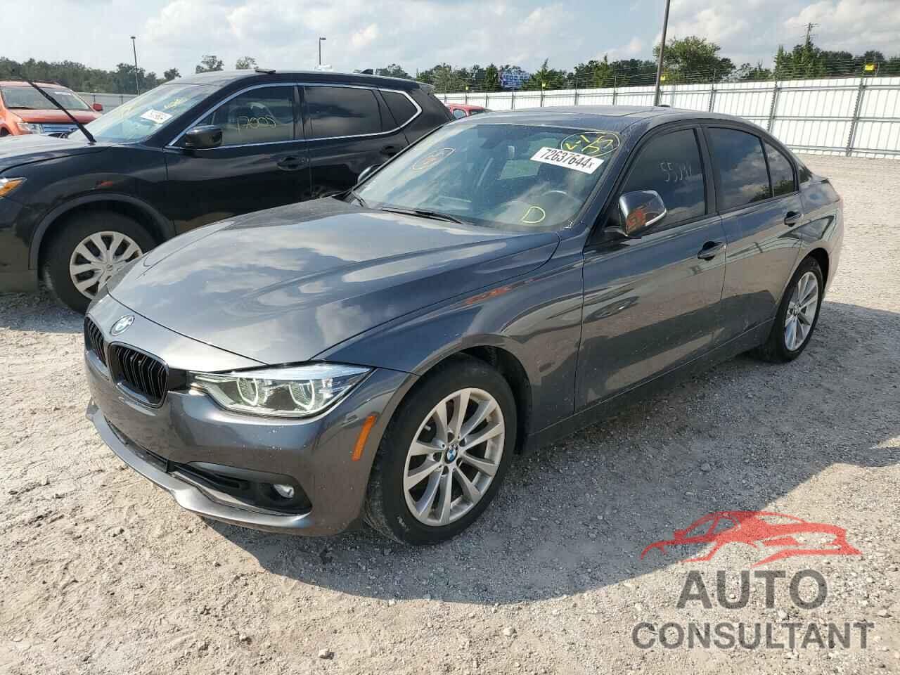 BMW 3 SERIES 2018 - WBA8A3C58JA489443