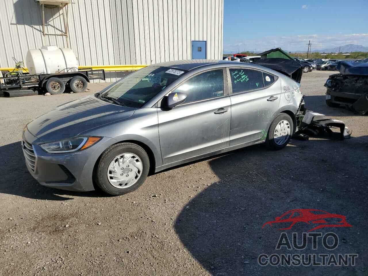 HYUNDAI ELANTRA 2017 - KMHD74LF7HU072933