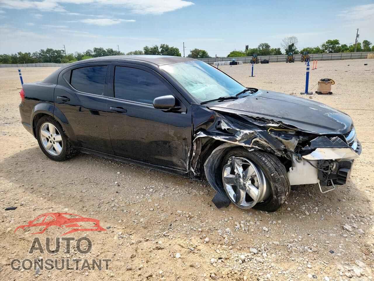 DODGE AVENGER 2012 - 1C3CDZCB1CN243606
