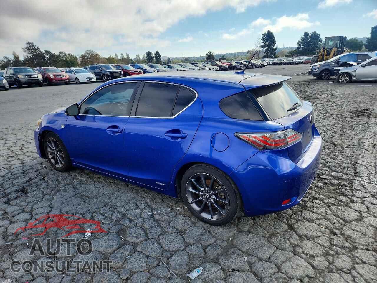 LEXUS CT 200 2013 - JTHKD5BH5D2153026