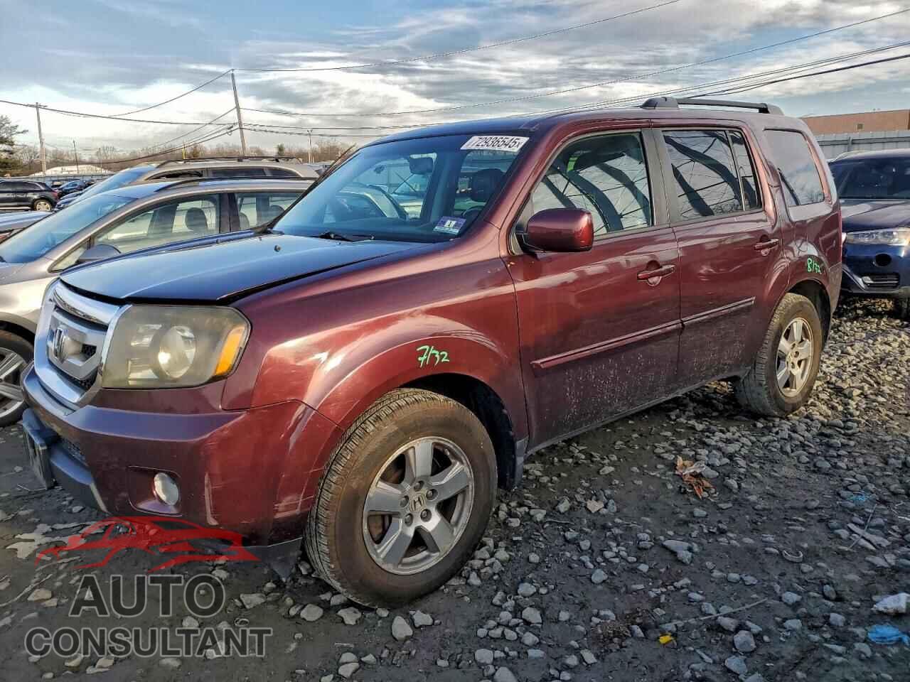 HONDA PILOT 2011 - 5FNYF4H60BB044912