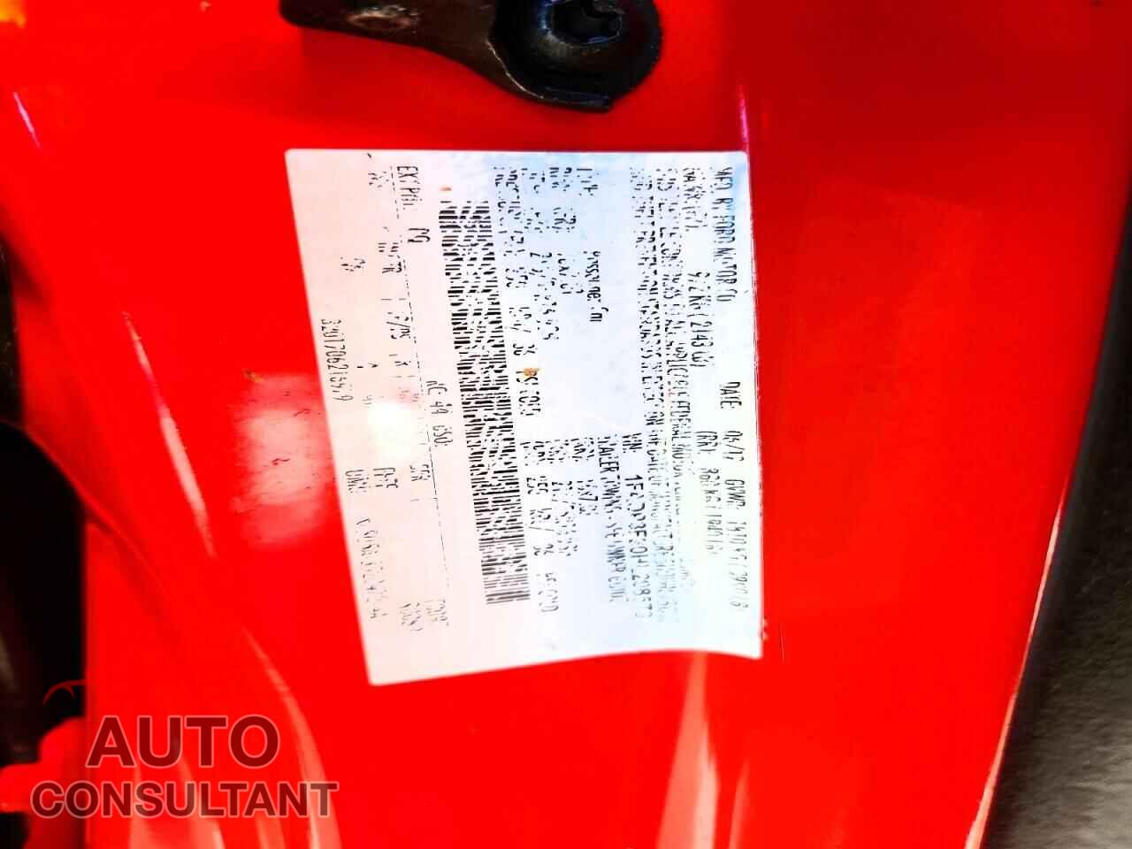 FORD FOCUS 2017 - 1FADP3F20HL298573