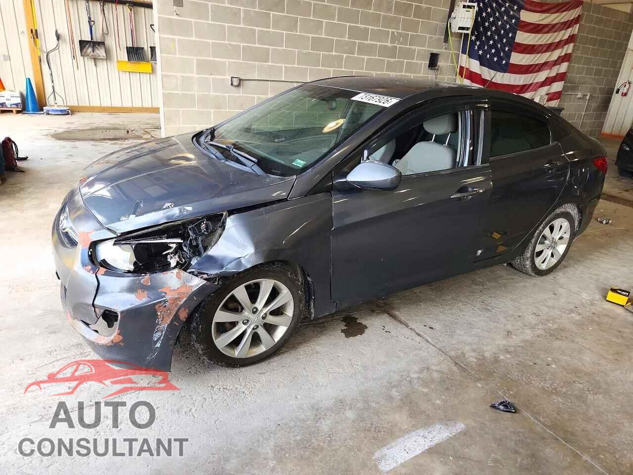 HYUNDAI ACCENT 2013 - KMHCU4AEXDU381613