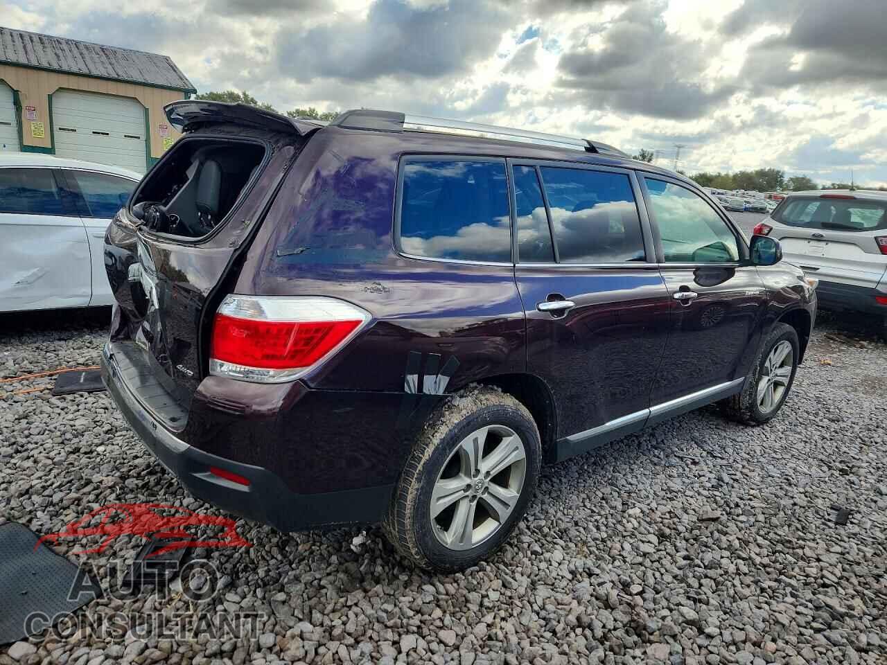 TOYOTA HIGHLANDER 2012 - 5TDDK3EHXCS106775