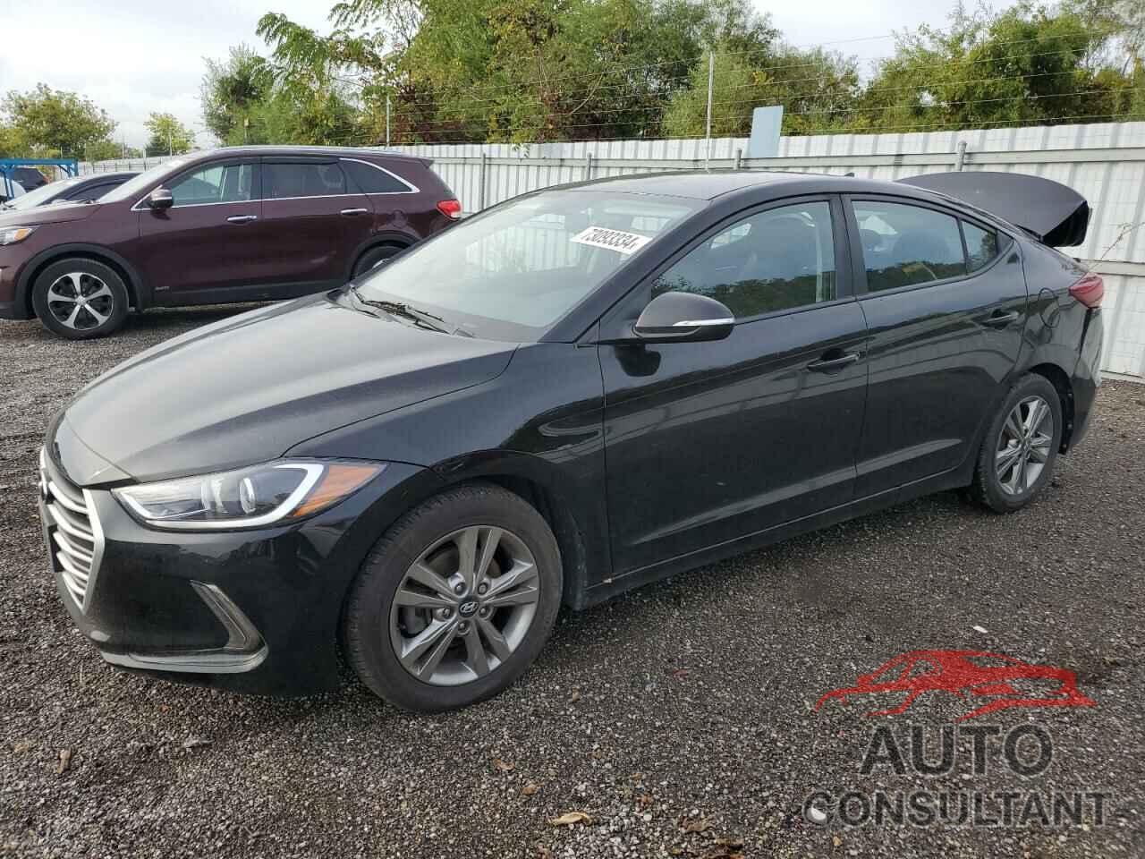 HYUNDAI ELANTRA 2018 - KMHD84LF5JU650871