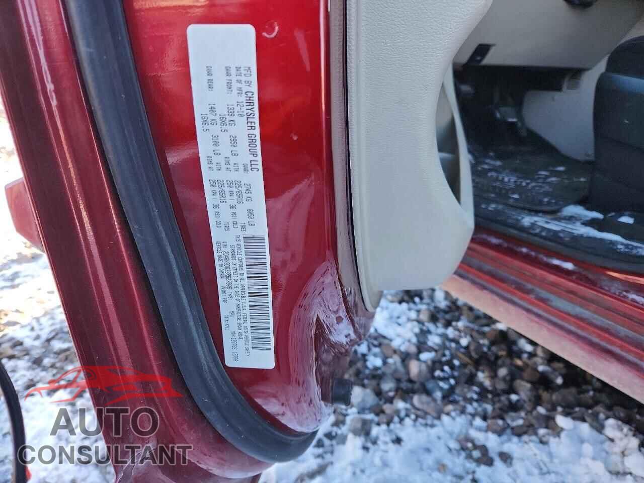 DODGE CARAVAN 2011 - 2D4RN3DG3BR627806