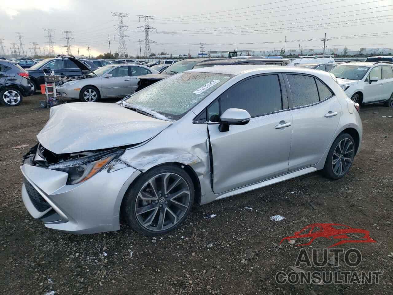 TOYOTA COROLLA 2019 - JTNK4RBE5K3041182