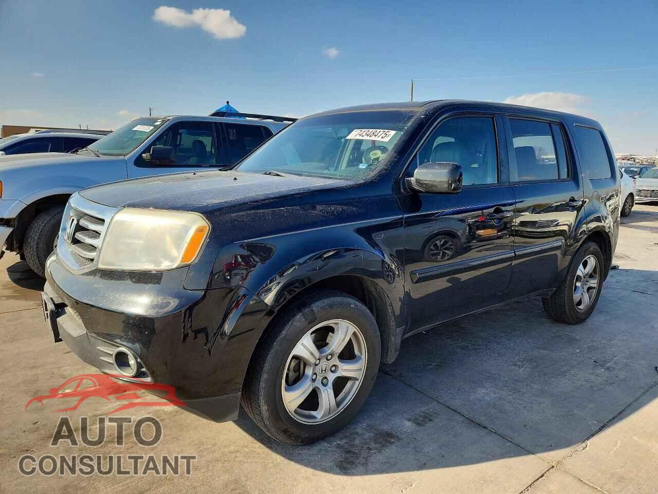 HONDA PILOT 2012 - 5FNYF3H73CB002285