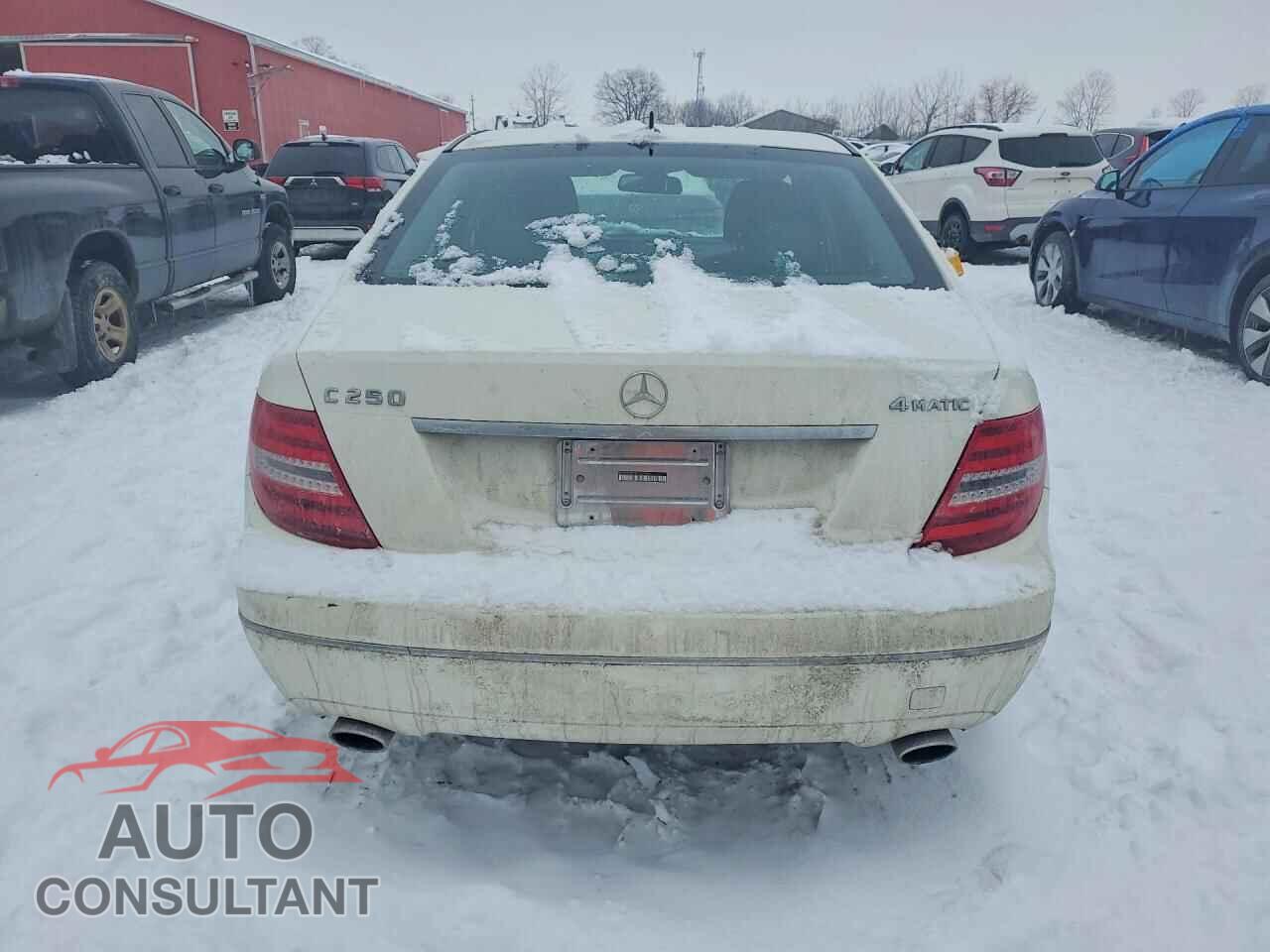 MERCEDES-BENZ C-CLASS 2012 - WDDGF8FB3CA622567