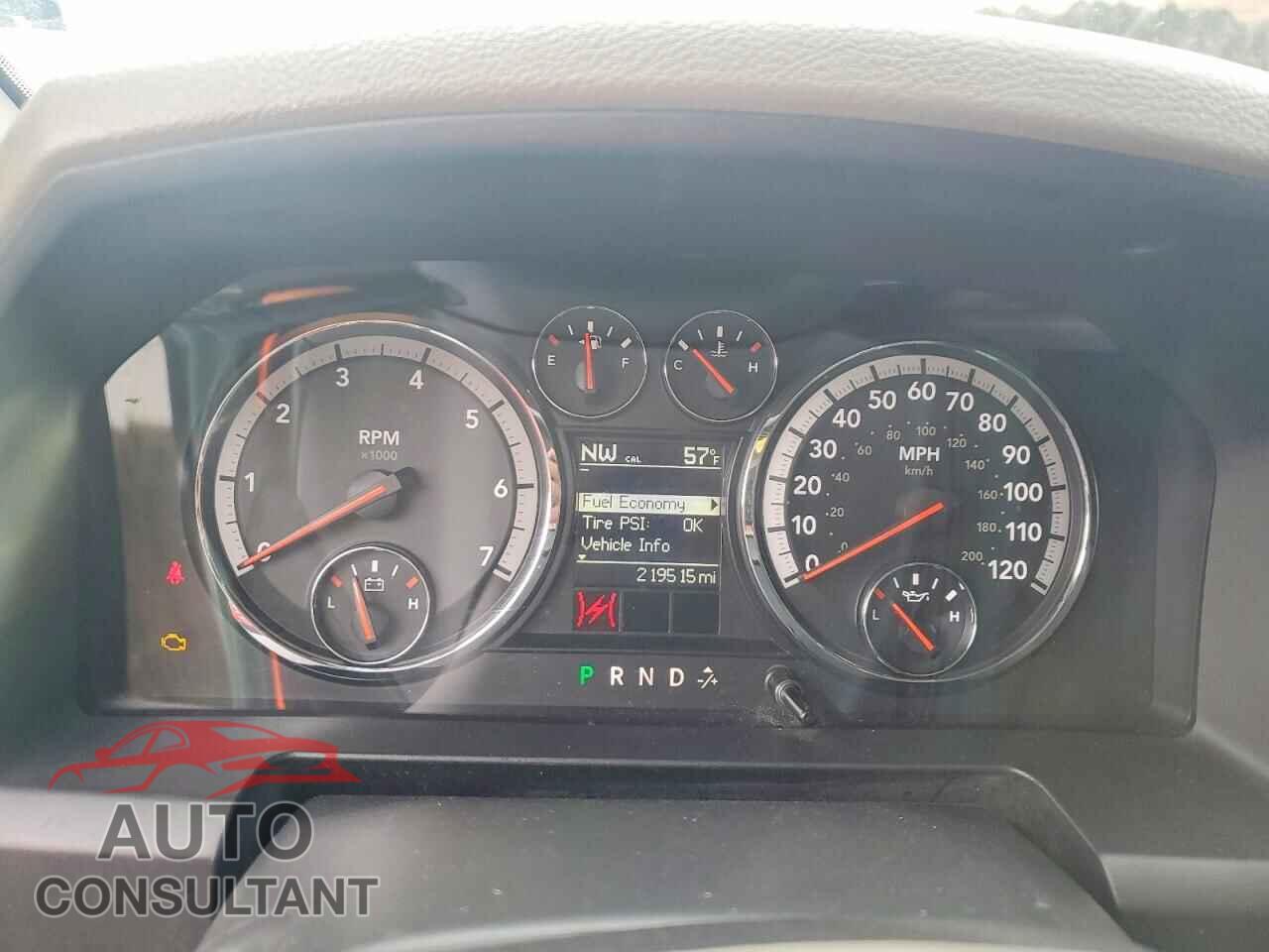 DODGE RAM 1500 2012 - 1C6RD6GT7CS126077