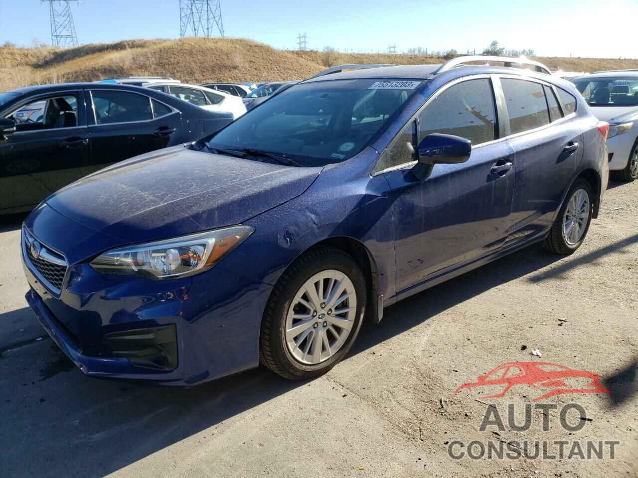 SUBARU IMPREZA 2018 - 4S3GTAB69J3724699