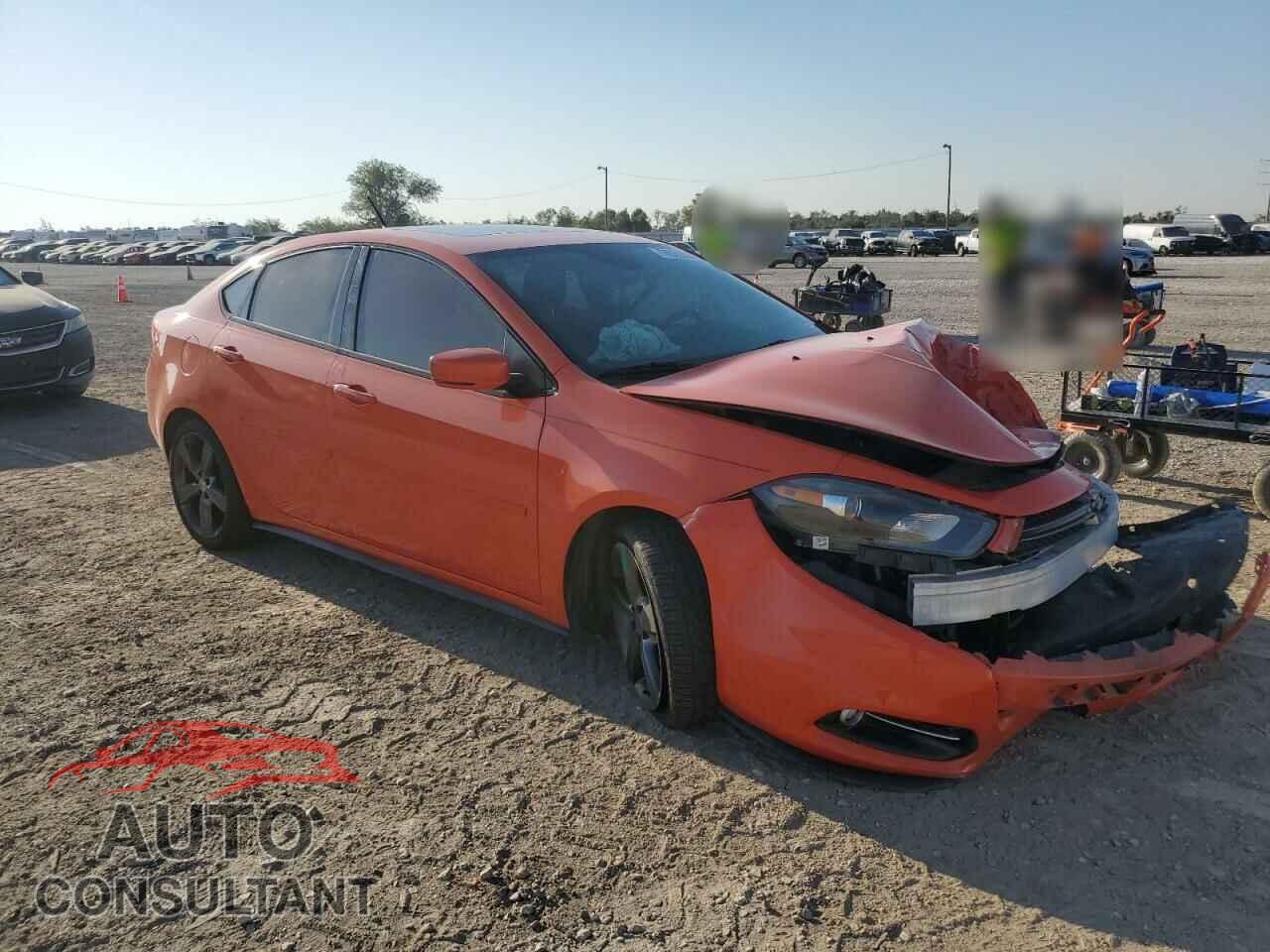 DODGE DART 2015 - 1C3CDFEB7FD276552