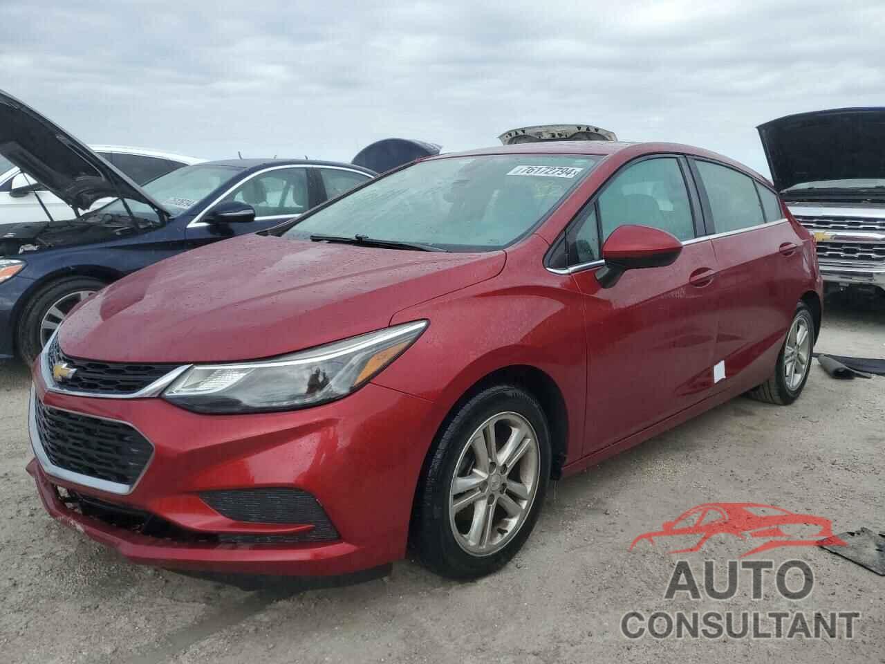 CHEVROLET CRUZE 2017 - 3G1BE6SM3HS585148