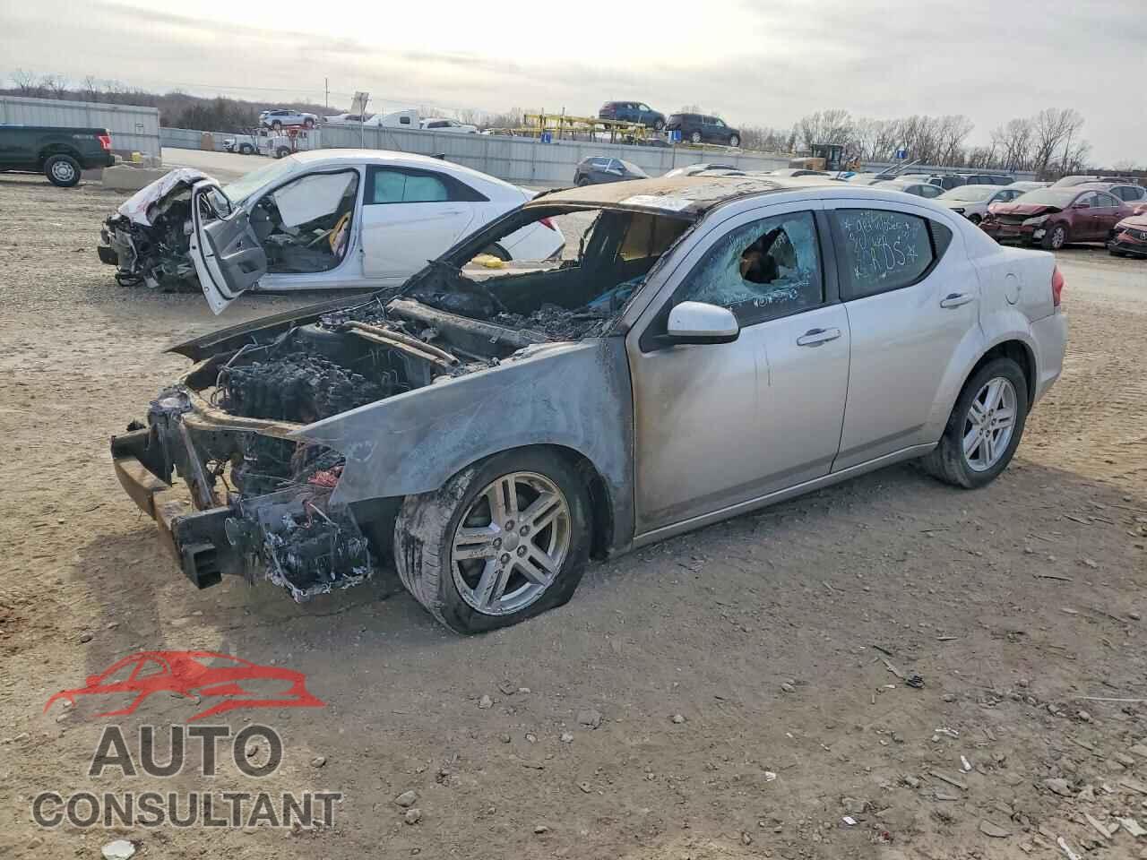 DODGE AVENGER 2012 - 1C3CDZCB3CN158945