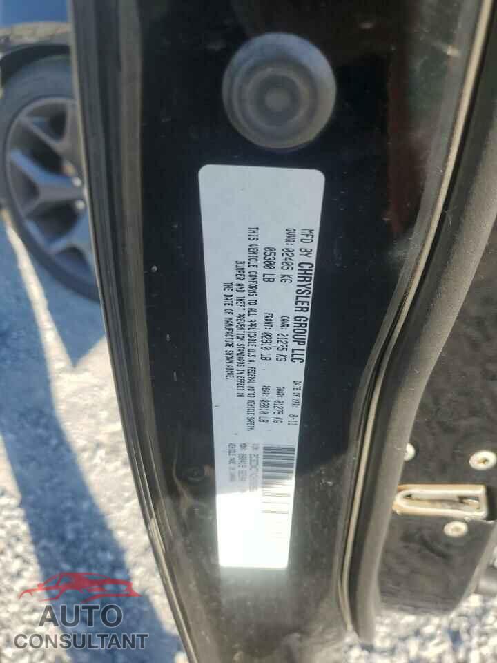 DODGE CHARGER 2012 - 2C3CDXCT4CH102860