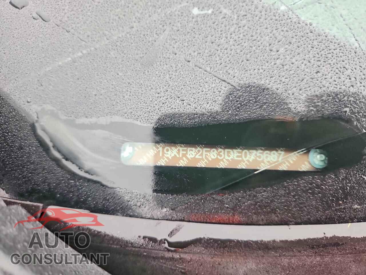 HONDA CIVIC 2013 - 19XFB2F83DE075687