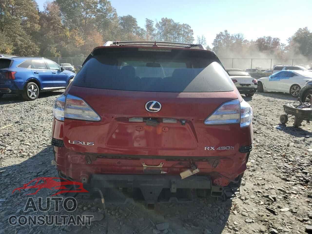 LEXUS RX450 2010 - JTJBC1BA1A2005545