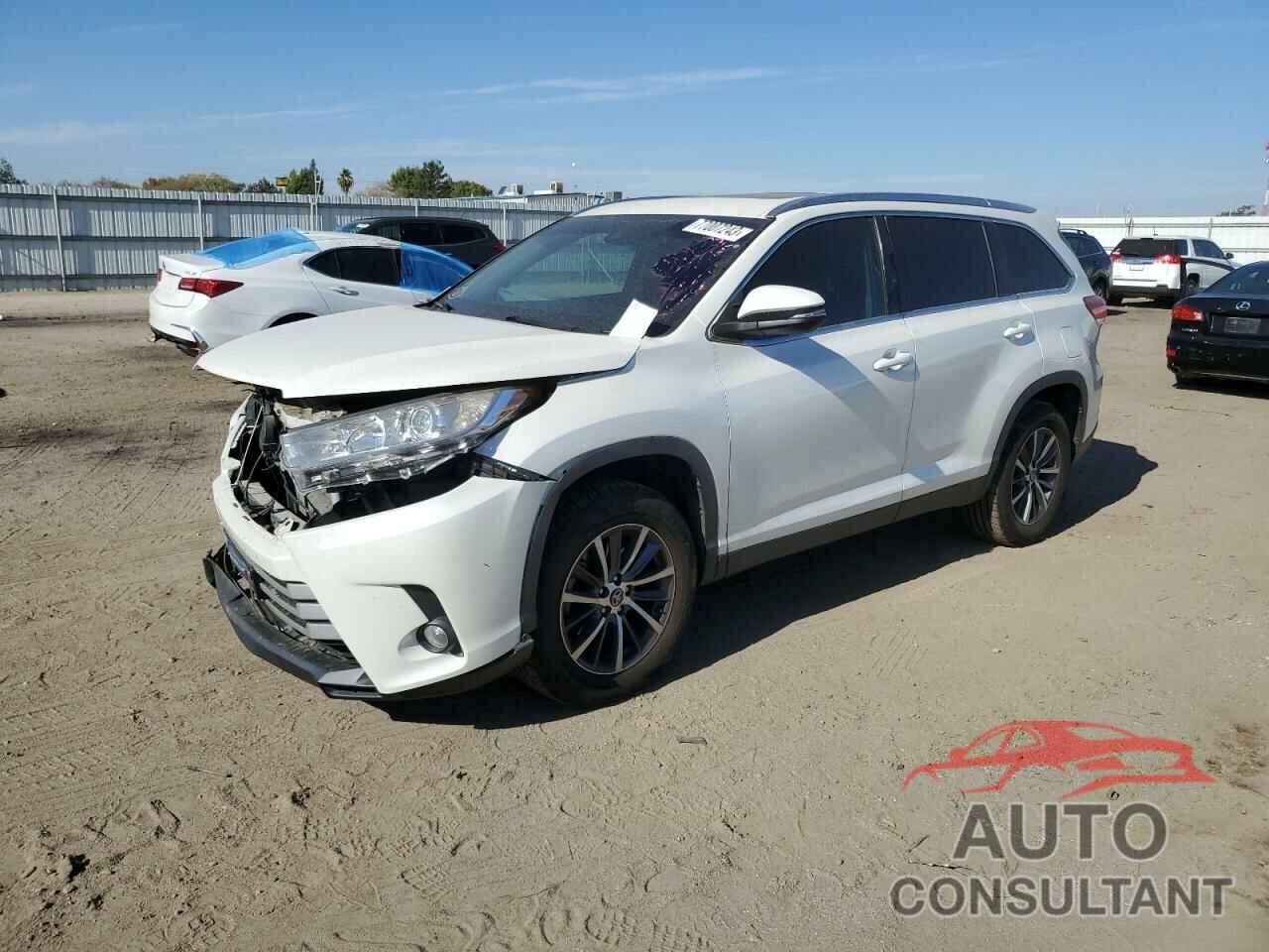 TOYOTA HIGHLANDER 2019 - 5TDKZRFH7KS338754