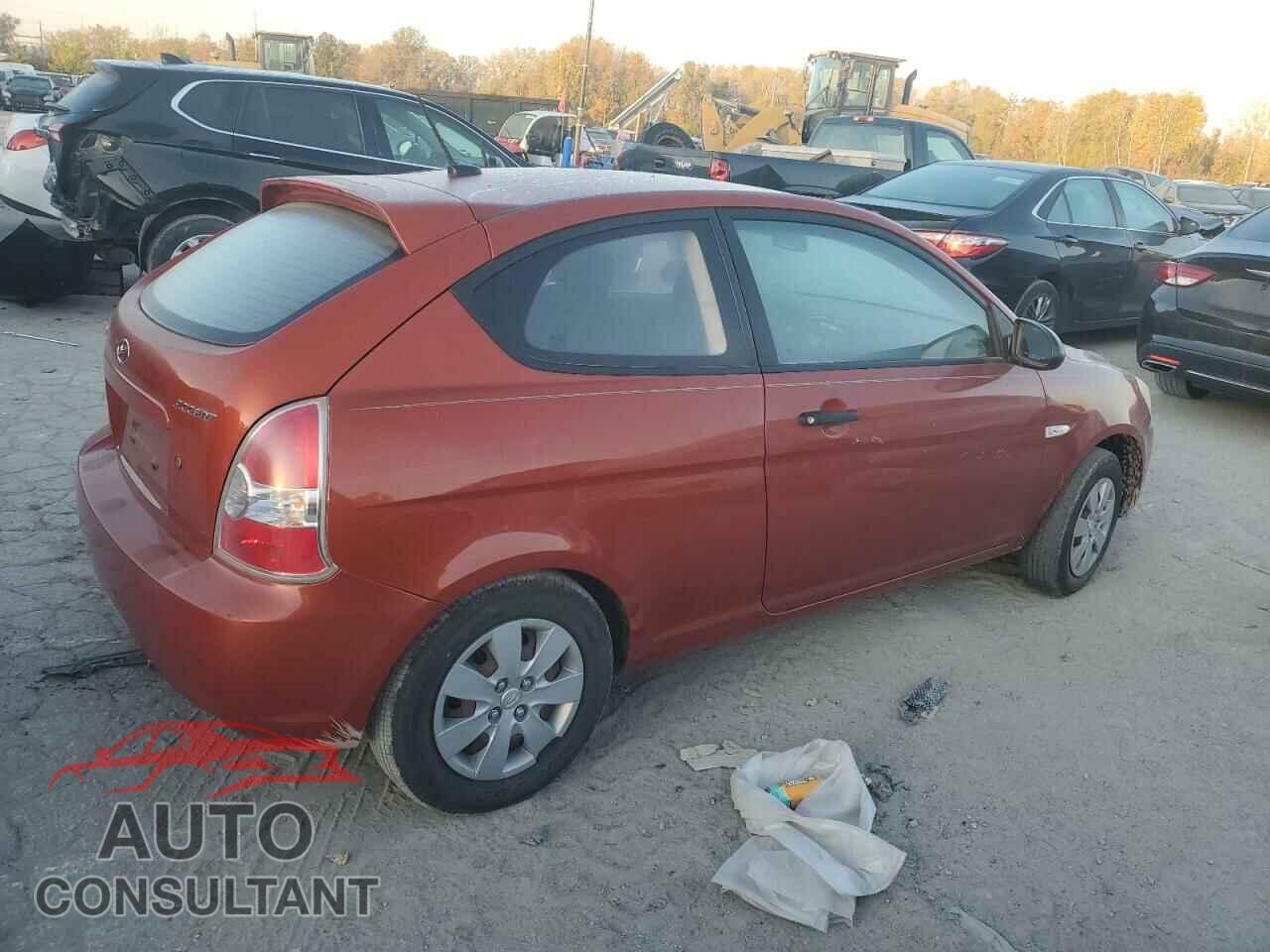 HYUNDAI ACCENT 2009 - KMHCM36C99U106324
