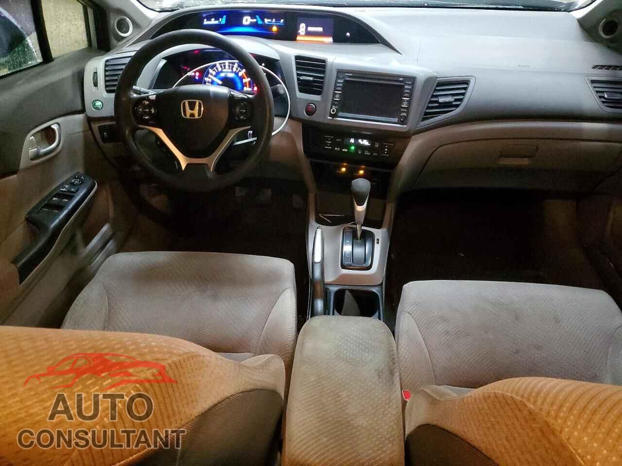 HONDA CIVIC 2012 - JHMFB4F29CS800291
