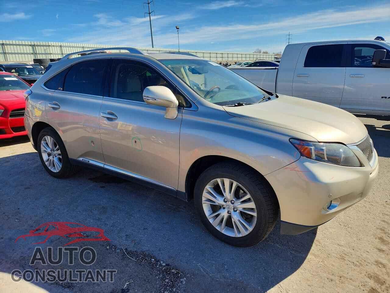 LEXUS RX450 2012 - JTJBC1BA6C2430343