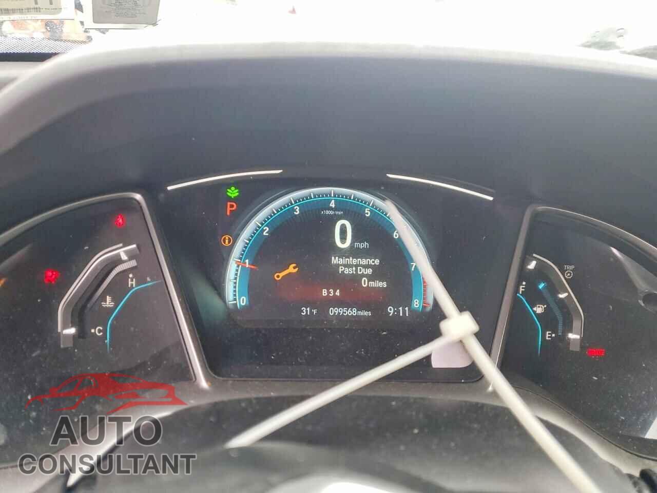 HONDA CIVIC 2017 - 19XFC2F77HE216609