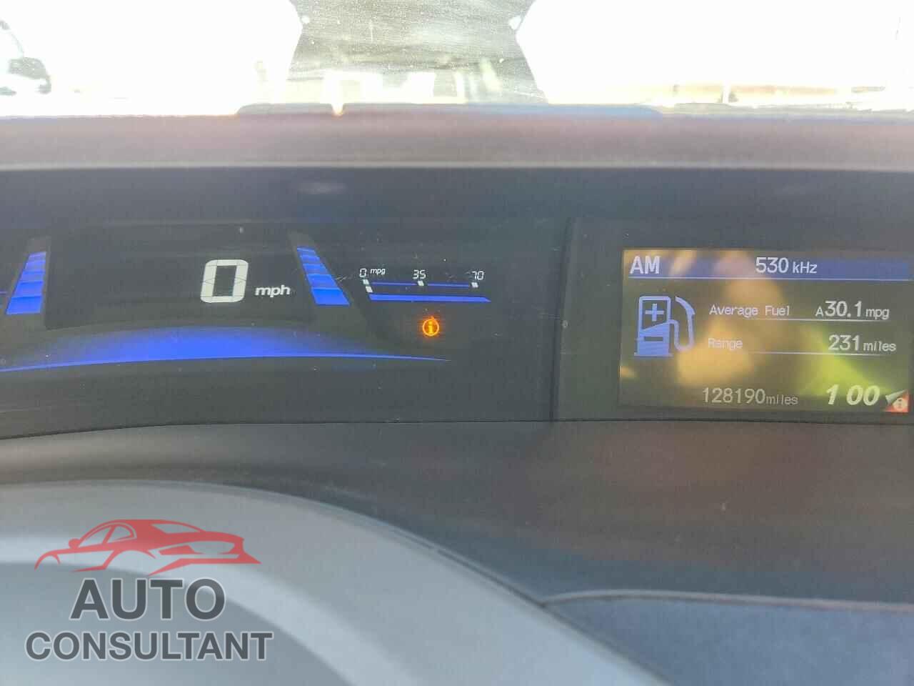 HONDA CIVIC 2012 - 19XFB2F51CE356293