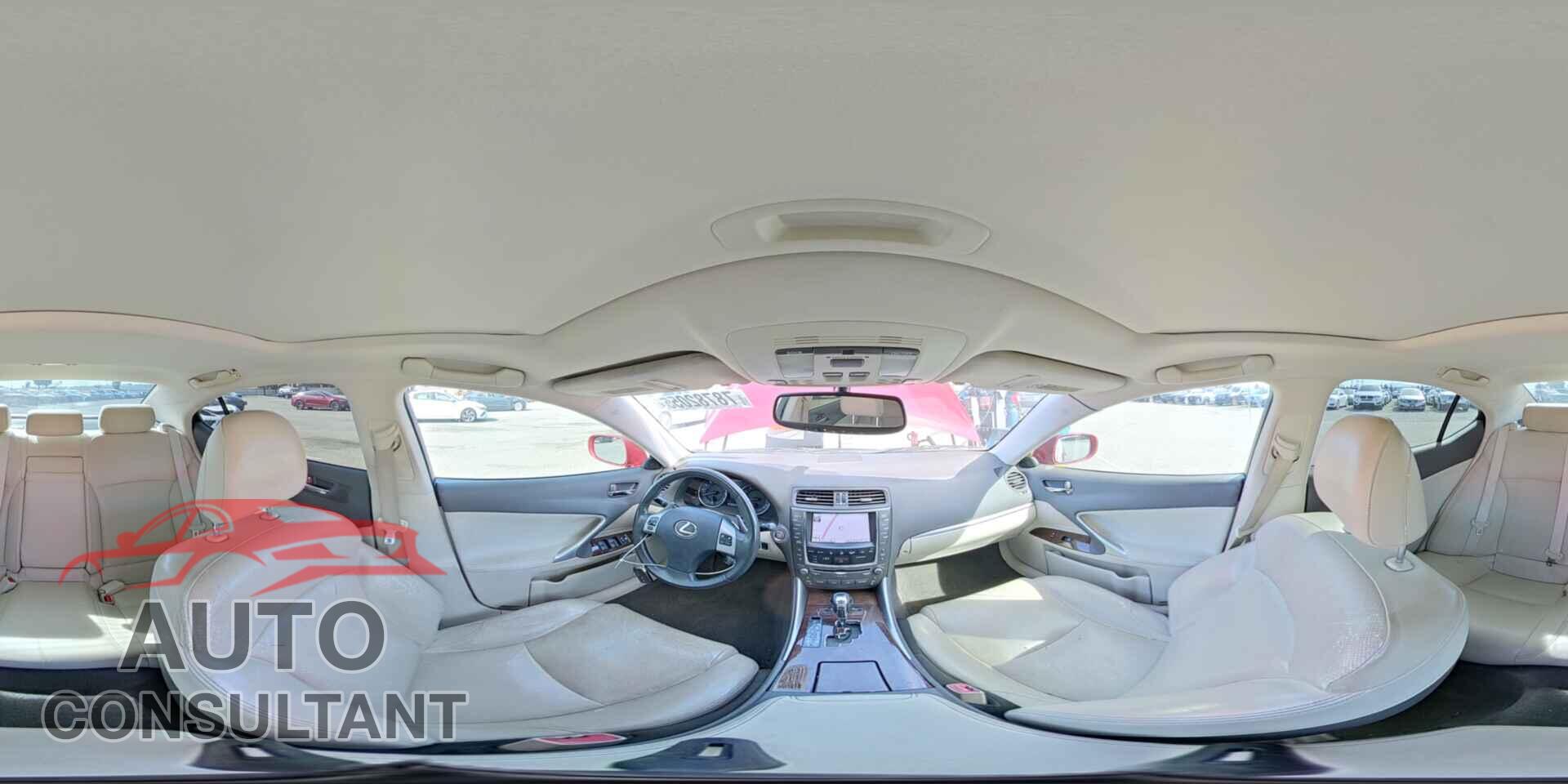 LEXUS IS 250 2011 - JTHBF5C29B5144393