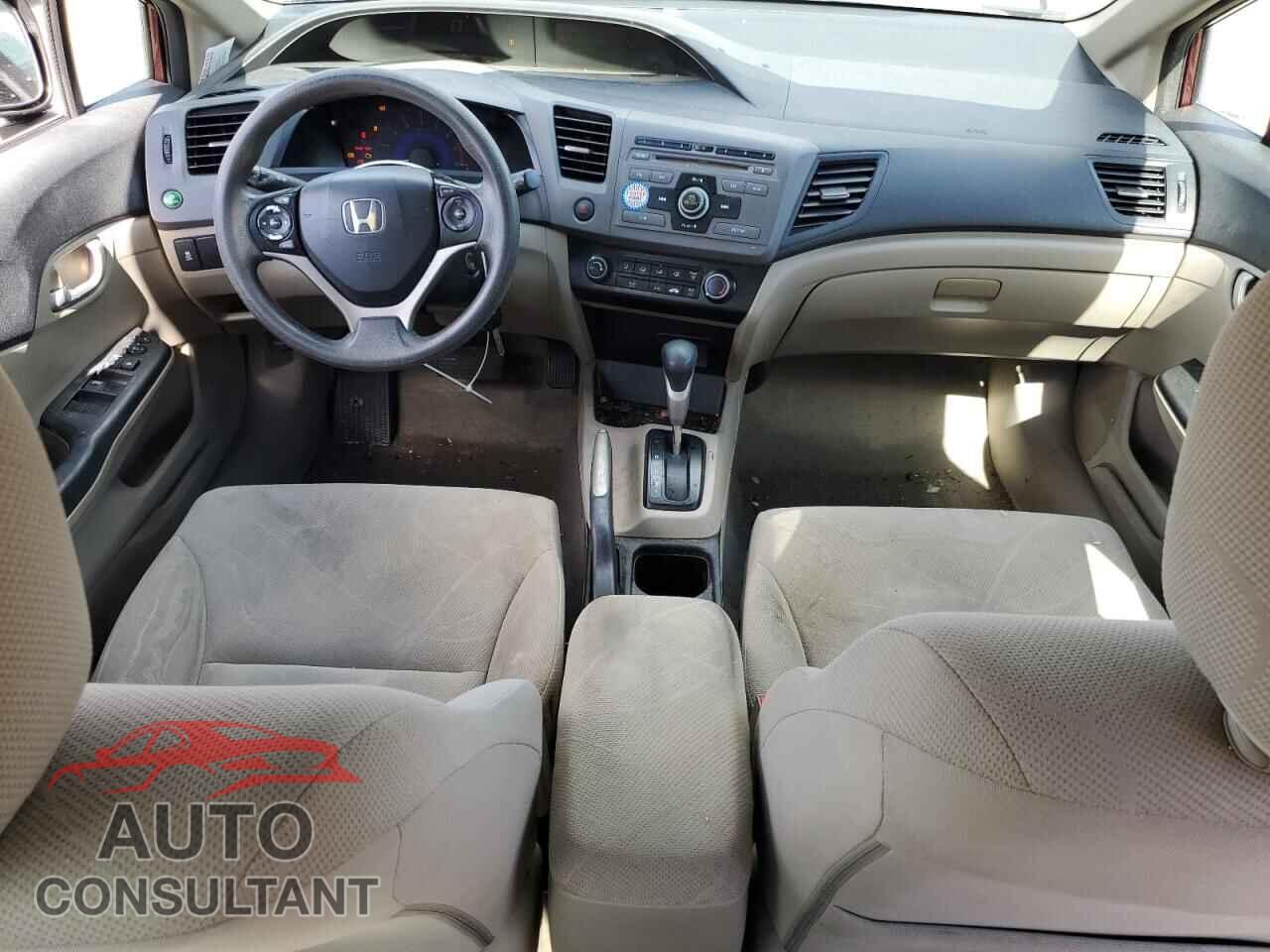 HONDA CIVIC 2012 - 19XFB2F53CE345649